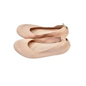 Women's Puma Pink Comfort Ballet Flats Soft Foam Sock Liner Size 7
